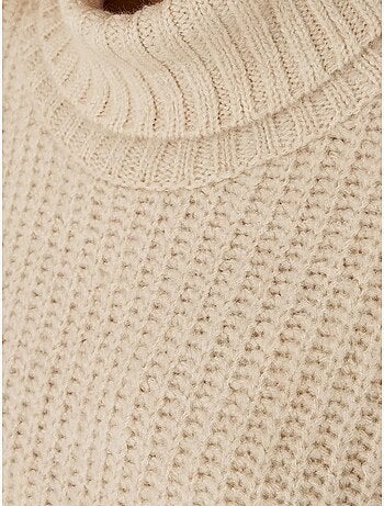Pull en tricot à col roulé hiccup