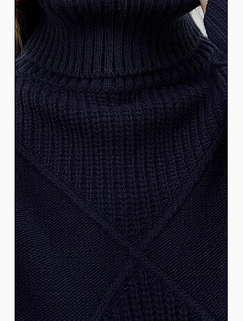 Pull en tricot à col roulé hiccup