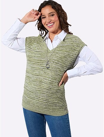 Pull En Tricot Ajouré - Taille Standard - Witt