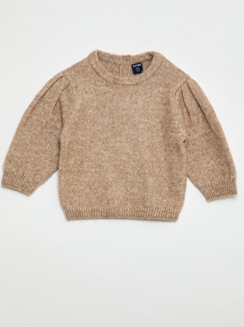 Pull en tricot avec col amovible - Kiabi