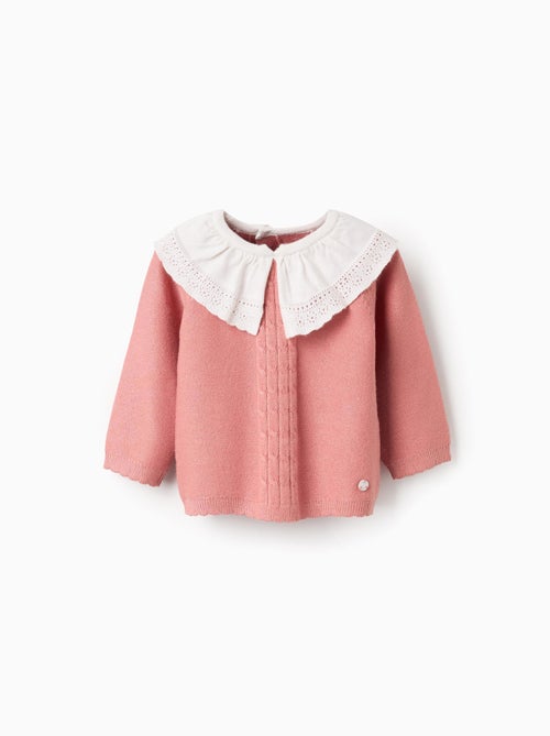 Pull en Tricot avec Col Maxi - Kiabi
