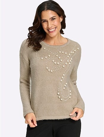 Pull En Tricot Avec Laine - Taille Standard - Witt