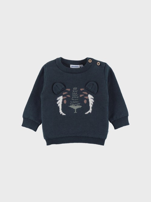 Pull en tricot avec motif tigre Noukie's - Kiabi