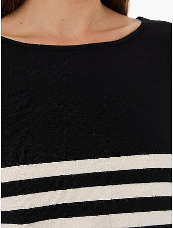 Pull en tricot basique rayé hiccup