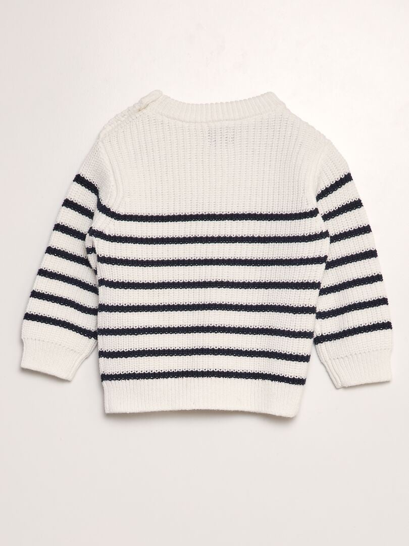 Pull Vintage South Pole Bleu Dégradé - Taille M, Excellent État, Unisexe