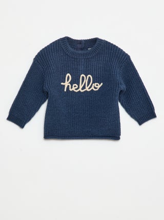Pull en tricot