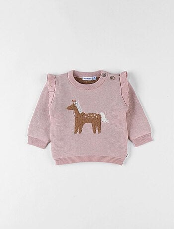 Pull en tricot, cheval Noukie's