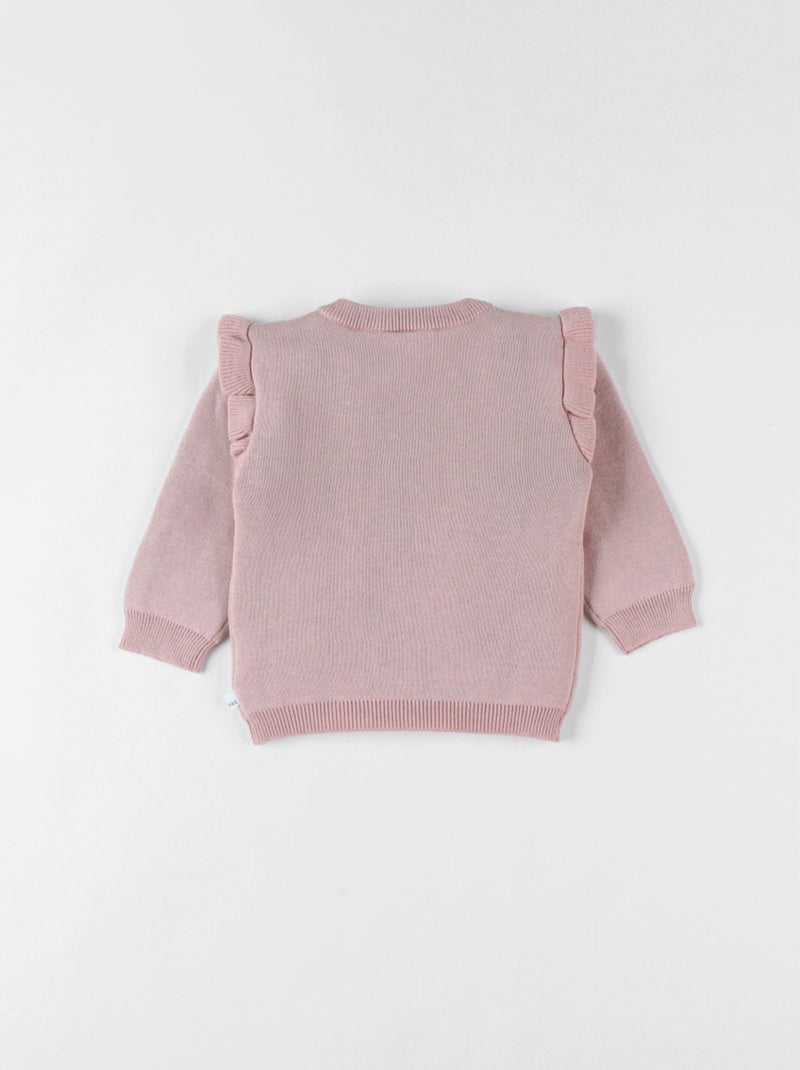 Pull en tricot, cheval Noukie's Rose - Kiabi