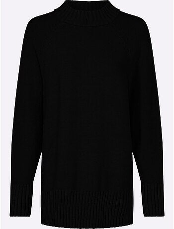 Pull En Tricot Col Corolle - Taille Standard - Helline