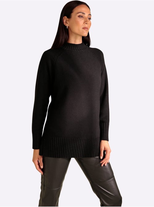 Pull En Tricot Col Corolle - Taille Standard - helline - Kiabi