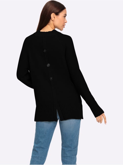 Pull En Tricot Col Corolle - Taille Standard - helline - Kiabi