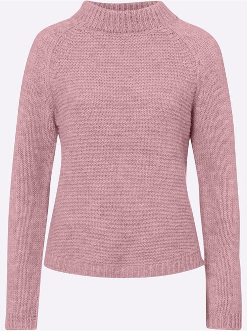 Pull En Tricot Col Corolle - Taille Standard - Helline - Kiabi Pull En Tricot Col Corolle - Taille Standard - Helline - Kiabi