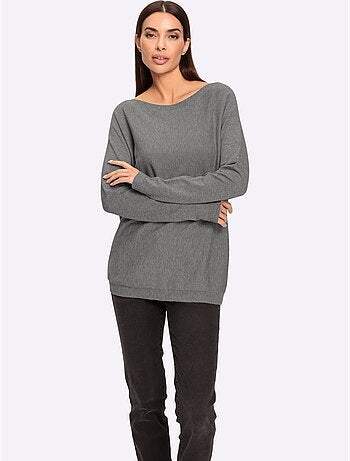 Pull En Tricot Coupe Décontractée - Taille Standard - Helline