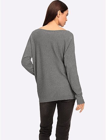 Pull En Tricot Coupe Décontractée - Taille Standard - Helline