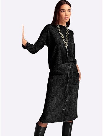 Pull En Tricot Coupe Décontractée - Taille Standard - Helline