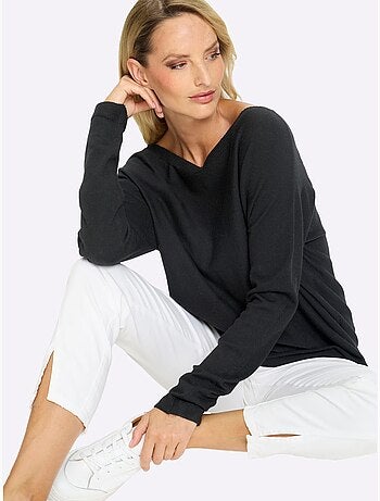Pull En Tricot Coupe Décontractée - Taille Standard - Helline