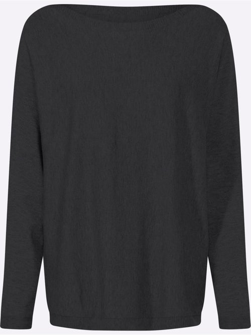 Pull En Tricot Coupe Décontractée - Taille Standard - Helline - Kiabi Pull En Tricot Coupe Décontractée - Taille Standard - Helline - Kiabi