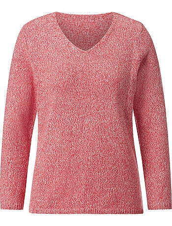 Pull En Tricot Encolure En V Affinante - Taille Standard - Witt