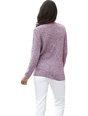 Pull En Tricot Encolure En V Affinante - Taille Standard - Witt