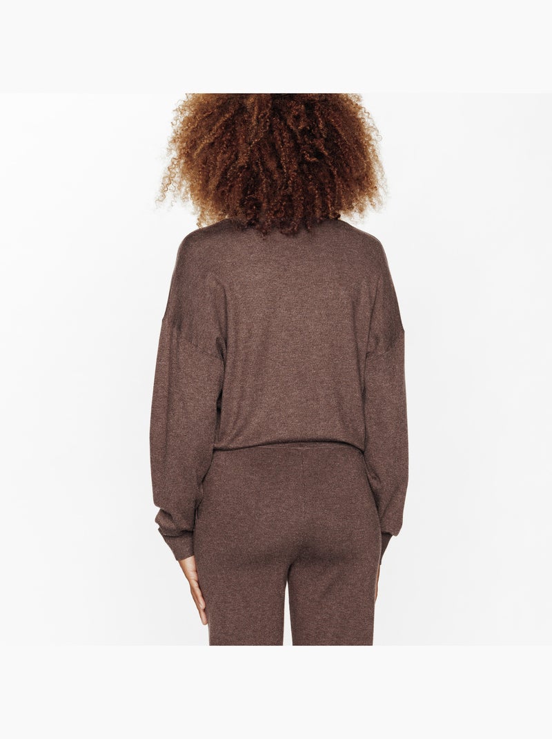 Pull en tricot Feerie - RougeGorge Lingerie Marron - Kiabi