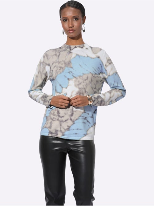Pull En Tricot Fin 30% Lyocell - Taille Standard - Helline - Kiabi