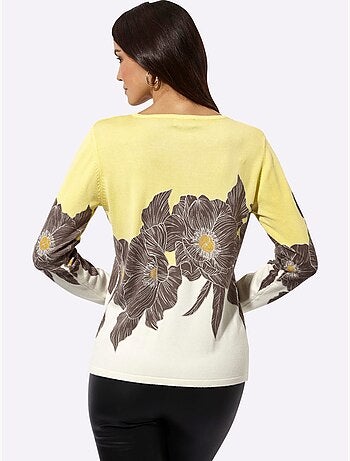Pull En Tricot Fin 30% Lyocell - Taille Standard - Helline