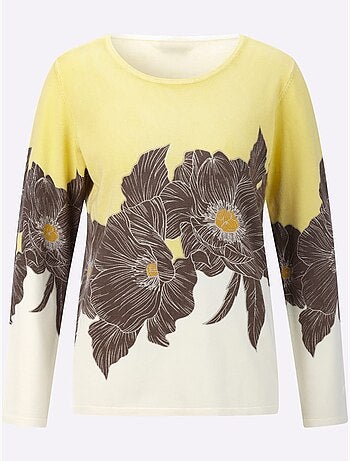 Pull En Tricot Fin 30% Lyocell - Taille Standard - Helline