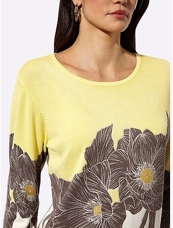Pull En Tricot Fin 30% Lyocell - Taille Standard - Helline