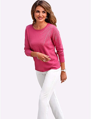Pull En Tricot Fin 50% Coton - Taille Standard - Witt