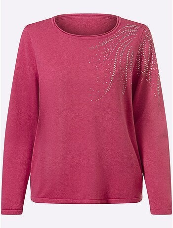 Pull En Tricot Fin 50% Coton - Taille Standard - Witt