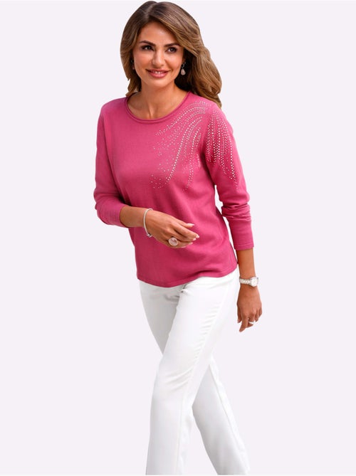 Pull En Tricot Fin 50% Coton - Taille Standard - Witt - Kiabi Pull En Tricot Fin 50% Coton - Taille Standard - Witt - Kiabi