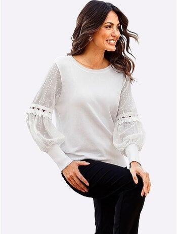 Pull En Tricot Fin 70% Viscose - Taille Standard - Witt