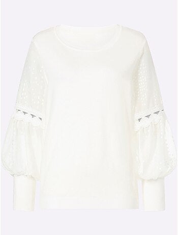 Pull En Tricot Fin 70% Viscose - Taille Standard - Witt