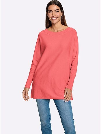 Pull En Tricot Fin Coupe Ample - Taille Standard - Helline