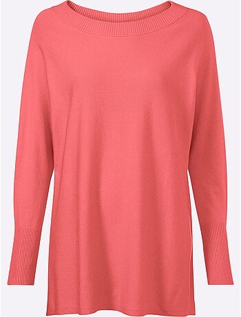 Pull En Tricot Fin Coupe Ample - Taille Standard - Helline
