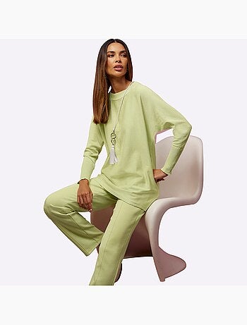 Pull En Tricot Fin Coupe Ample - Taille Standard - Helline