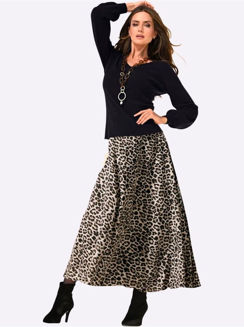 Pull En Tricot Fin Encolure Dégagée Au Dos - Taille Standard - helline - Kiabi