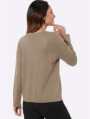 Pull en tricot fin facile d'entretien, indéformable, durable - taille standard - witt