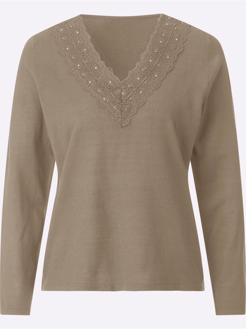 Pull En Tricot Fin Facile D'entretien, Indéformable, Durable - Taille Standard - Witt - Kiabi Pull En Tricot Fin Facile D'entretien, Indéformable, Durable - Taille Standard - Witt - Kiabi