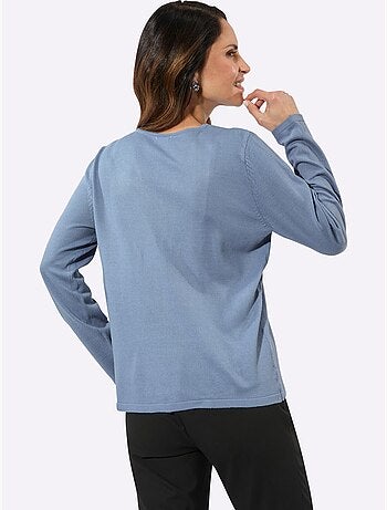 Pull en tricot fin facile d'entretien, indéformable, durable - taille standard - witt