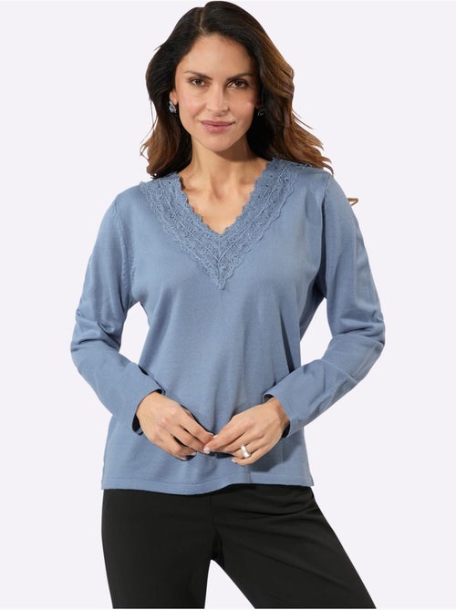 Pull En Tricot Fin Facile D'entretien, Indéformable, Durable - Taille Standard - Witt - Kiabi Pull En Tricot Fin Facile D'entretien, Indéformable, Durable - Taille Standard - Witt - Kiabi