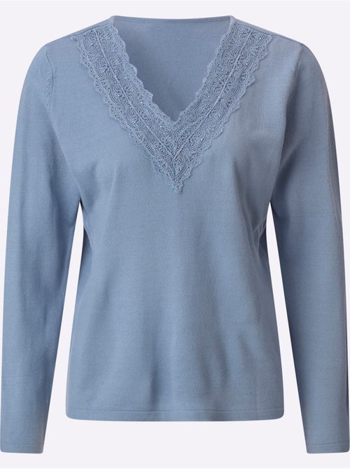 Pull En Tricot Fin Facile D'entretien, Indéformable, Durable - Taille Standard - Witt - Kiabi Pull En Tricot Fin Facile D'entretien, Indéformable, Durable - Taille Standard - Witt - Kiabi