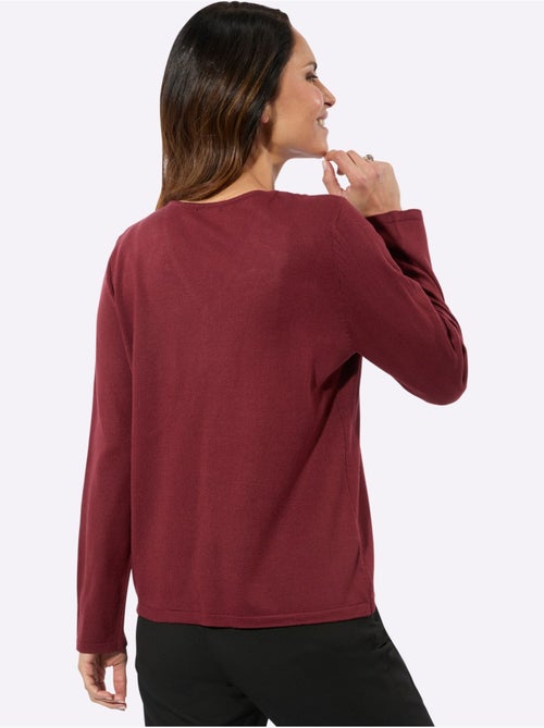 Pull En Tricot Fin Facile D'entretien, Indéformable, Durable - Taille Standard - Witt - Kiabi Pull En Tricot Fin Facile D'entretien, Indéformable, Durable - Taille Standard - Witt - Kiabi