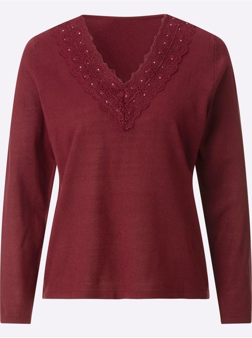 Pull En Tricot Fin Facile D'entretien, Indéformable, Durable - Taille Standard - Witt - Kiabi Pull En Tricot Fin Facile D'entretien, Indéformable, Durable - Taille Standard - Witt - Kiabi