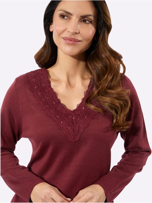 Pull En Tricot Fin Facile D'entretien, Indéformable, Durable - Taille Standard - Witt - Kiabi Pull En Tricot Fin Facile D'entretien, Indéformable, Durable - Taille Standard - Witt - Kiabi