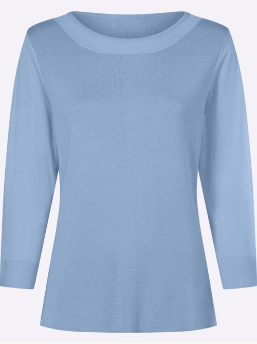 Pull En Tricot Fin Look Moderne - Taille Standard - Helline - Kiabi