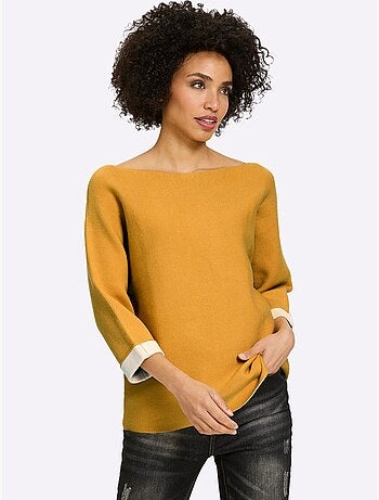 Pull En Tricot Fin Mélange De Viscose Doux - Taille Standard - Helline