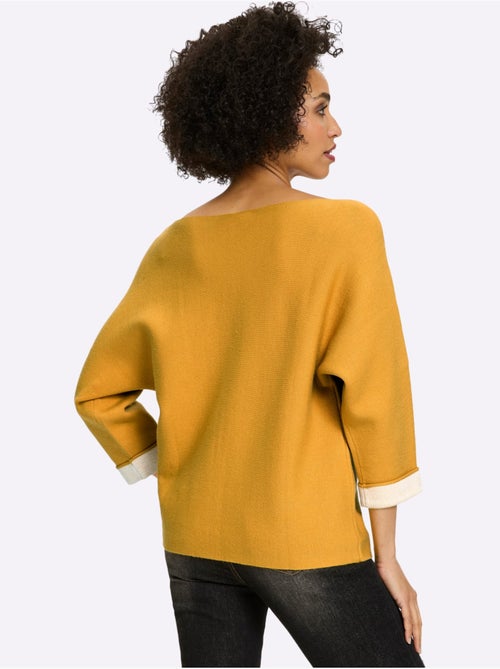 Pull En Tricot Fin Mélange De Viscose Doux - Taille Standard - Helline - Kiabi