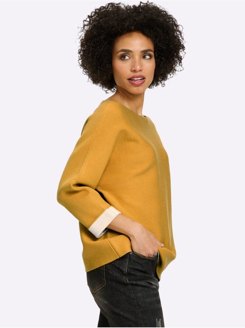 Pull En Tricot Fin Mélange De Viscose Doux - Taille Standard - Helline - Kiabi