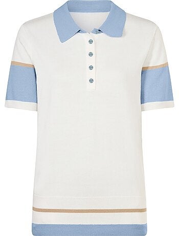 Pull En Tricot Fin Motif à Rayures Mode - Taille Standard - helline